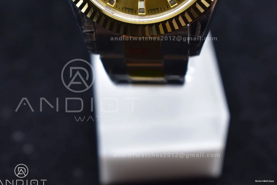 YG Edition 1120 Noob on Best SS SS Bracelet YG YG A23J Dial Skydweller Durable 0911